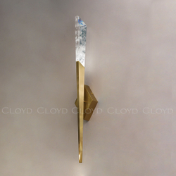 Бра Cloyd GRENGAM W1 / выс. 66 см - латунь (арт.20429)