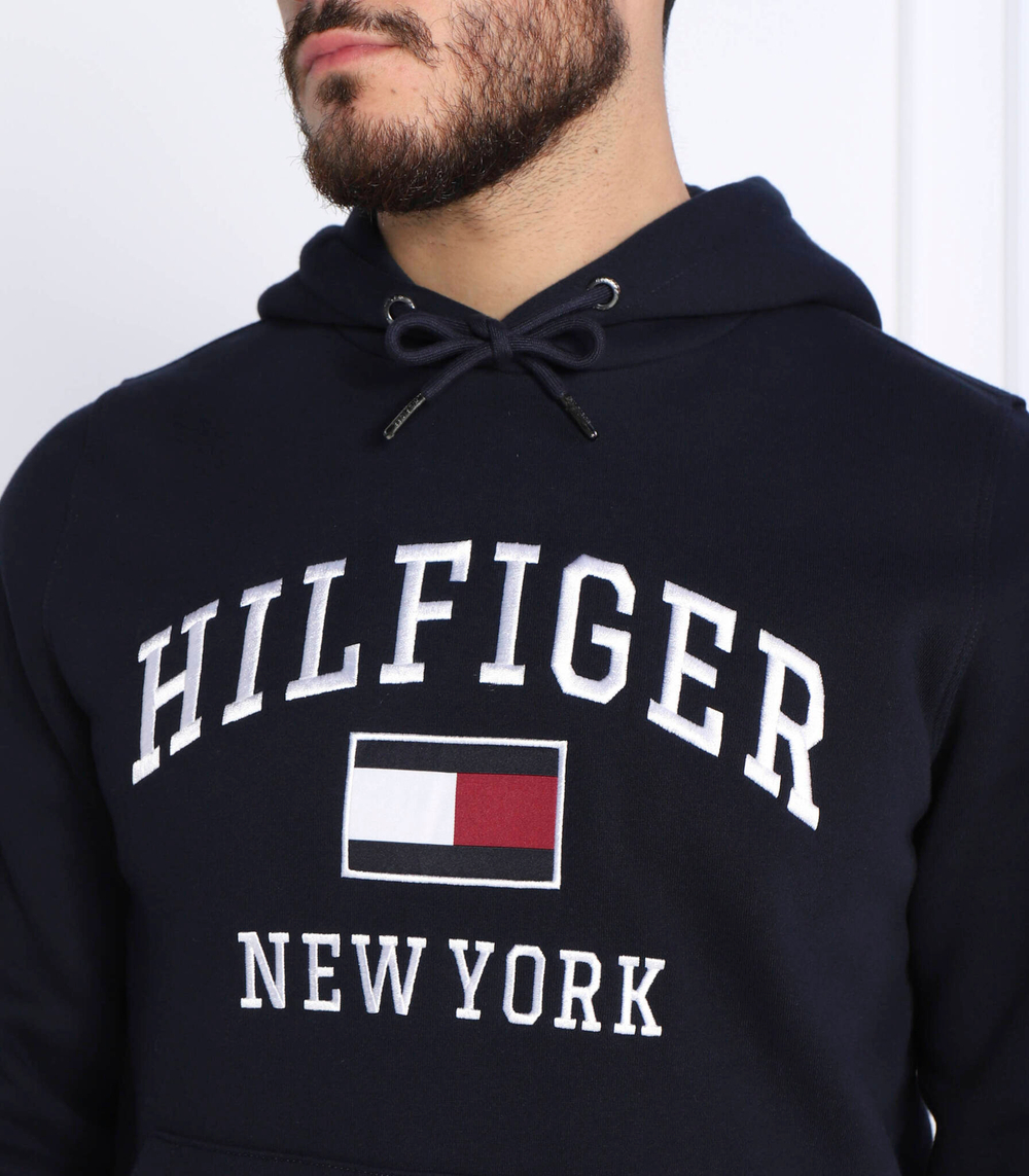 Худи modern Tommy Hilfiger - темно-синий(MW0MW28173)