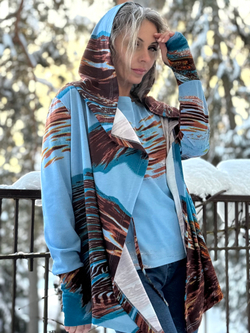 Мантия + Майка /лазурь