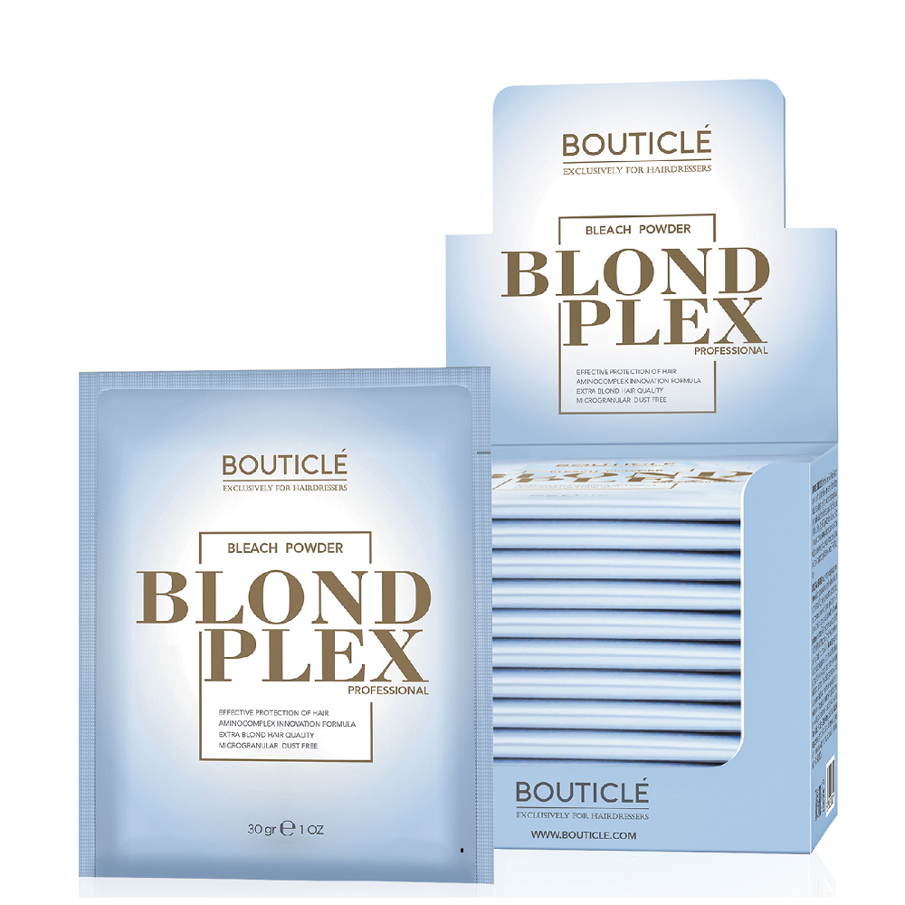 Обесцвечивающий порошок Bouticle Blond Plex  с амино-комплексом, 30 г