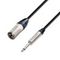 Adam Hall K5 MMP 0500 - кабель микрофонный, Neutrik XLR (M) - TRS (jack) mono 6.3 mm, 2 x 0.22 мм2,