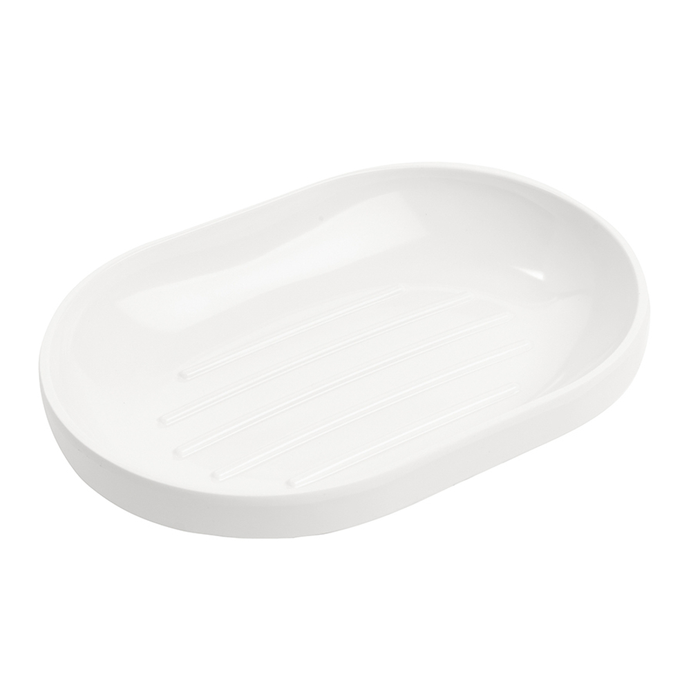 Мыльница step белая