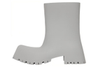 Balenciaga Trooper Rubber Boot Grey