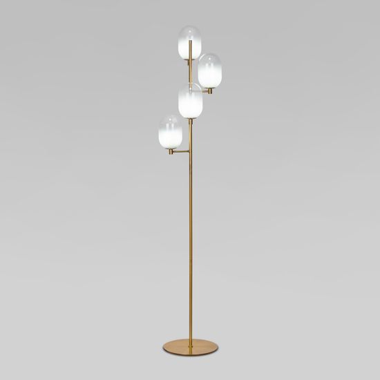 01161/4/ напольный светильник/ латунь