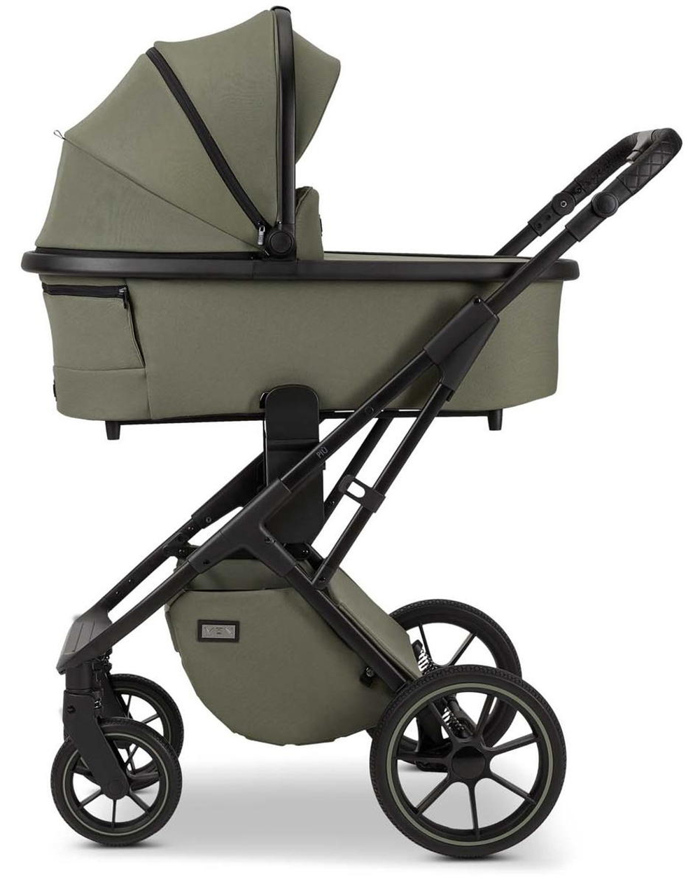 Коляска Moon Piu 2 в 1 Moss Green