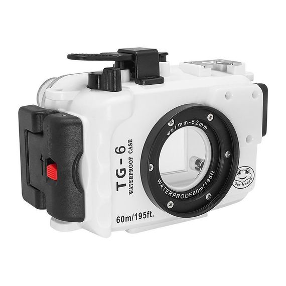 Подводный бокс Sea Frogs для Olympus Tough TG-6 белый