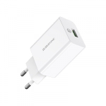 Зарядное сетевое USB Borofone BA21A быстрое QC 3.0 белый