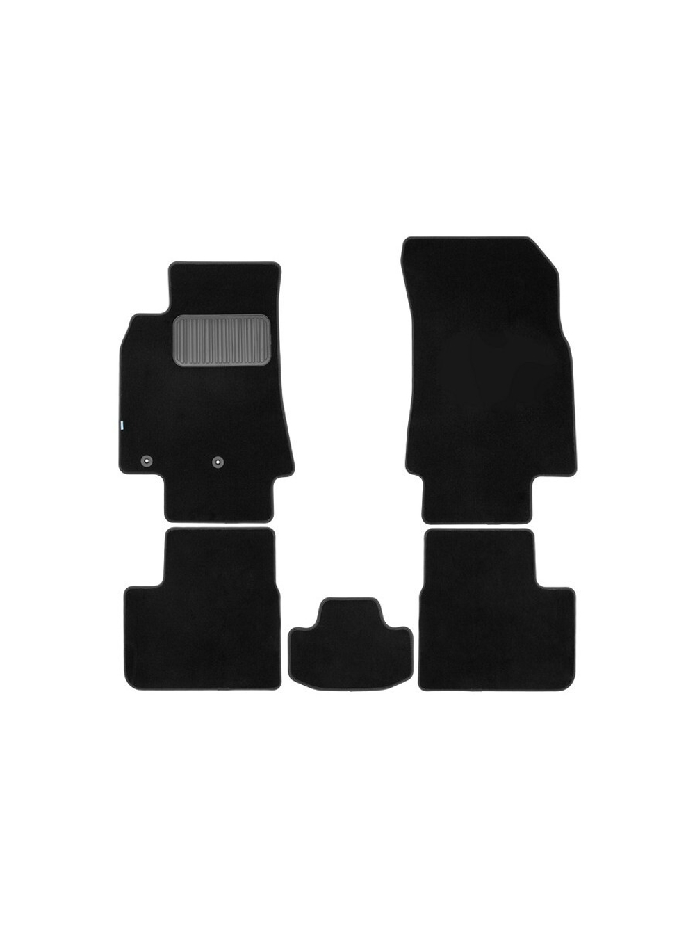 Коврики в салон для DONG FENG Shine 2022- седан, 5шт. (текстиль) KLEVER0309600722110KH