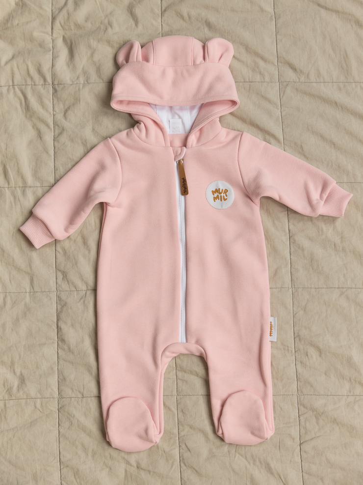 Комбинезон трикотажный Розовый