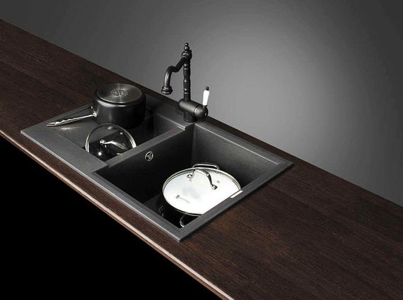 Кухонная мойка OMOIKIRI Sakaime 78-2-GR Tetogranit/leningrad grey