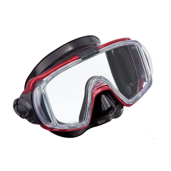 Набор маска+трубка+ласты в сумке TUSA Sport UP-3521QB Black Series красный