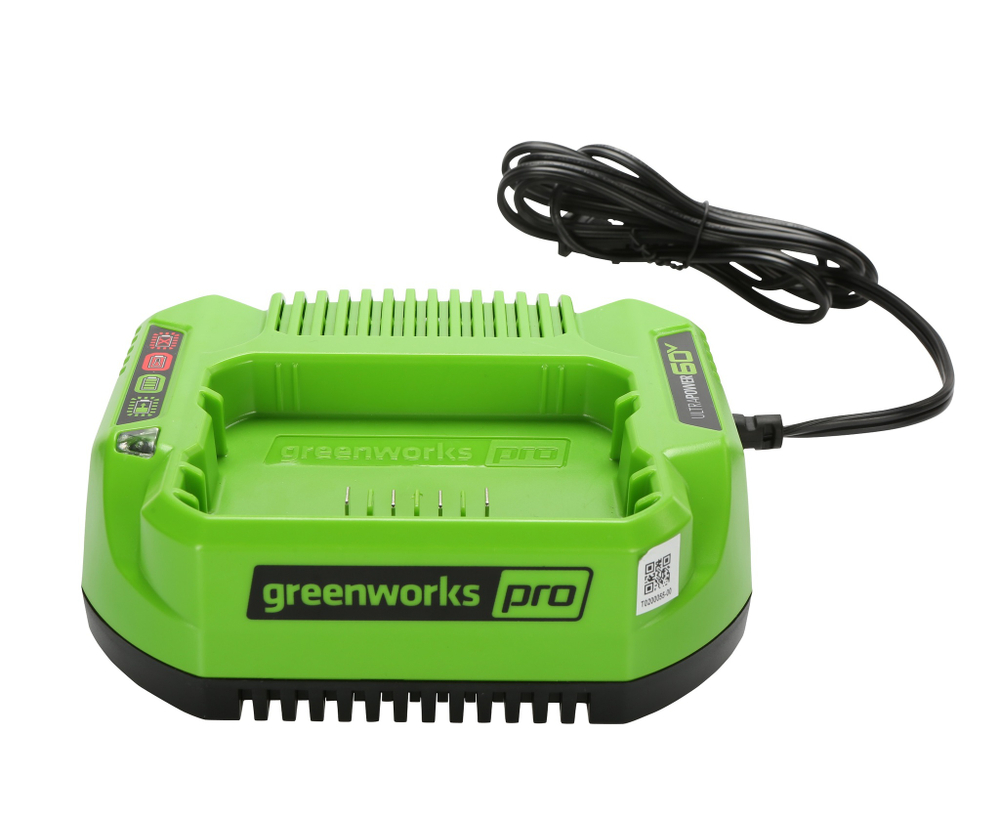 Аккумуляторный снегоуборщик GREENWORKS GD60PST 60V 51 см (2602907UB) с АКБ 7 Ah (5+2 Ah) и ЗУ