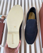 Лоферы Loro Piana Summer Walk с мехом