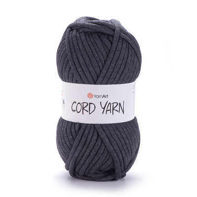 Пряжа YarnArt Cord yarn, Угольный
