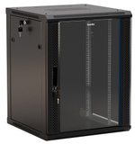 Шкаф настенный 19", 6U Hyperline TWB-0666-GP-RAL9004