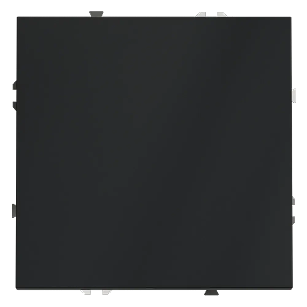 Перекрестный переключатель встраиваемый VOLTUM S70 одноклавишный 10А, (графит)