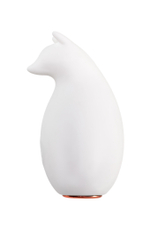 Вибратор Mr.Bear из силикона белый 7,5 см