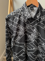 Хлопковая рубашка Boss, M