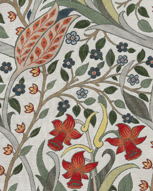 Гобелен Моррис Нарцисс Беж ширина 140 см