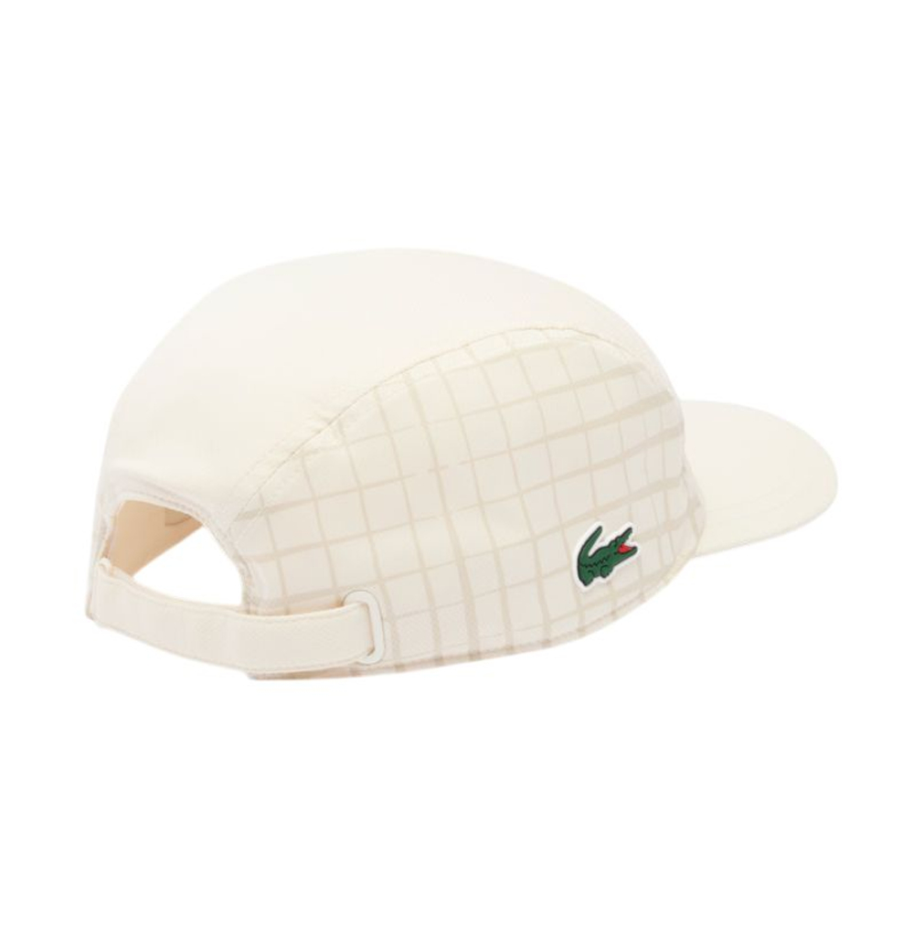 Теннисная кепка Lacoste Graphic Print - ecru white