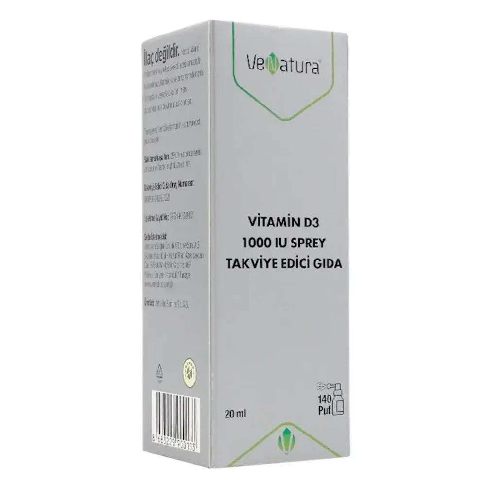 Venatura D3 1000 IU 20 мг спрей
