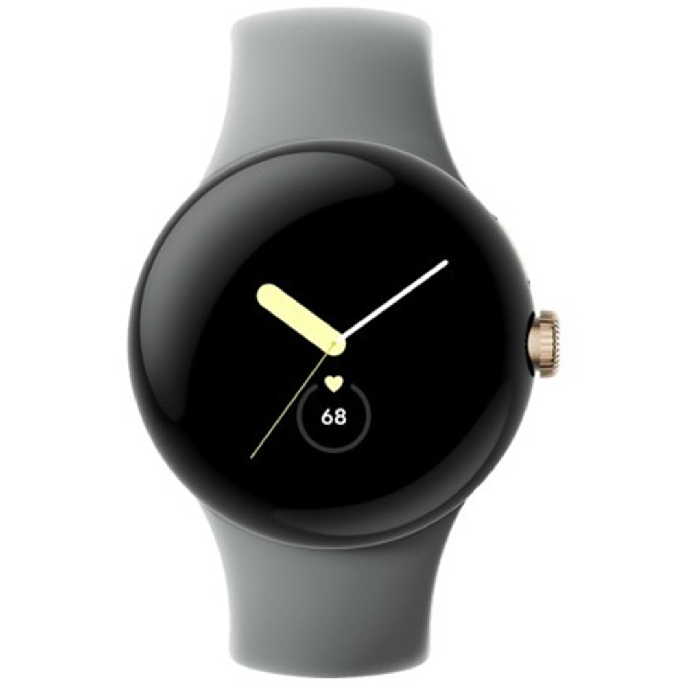 Умные часы Google Pixel Watch, Wi-Fi, корпус цвета «Шампанское», ремешок цвета «Орешник» (версия Global)