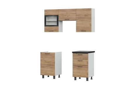 Аризона-1,6 (МебФонд) Набор мебели для кухни 1600мм