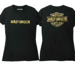 Футболка Bar & Shield Gold Logo Graphic Tee Harley-Davidson