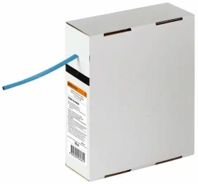 Трубка ТУТнг 4/2 синяя в коробке (10 м/упак) TDM SQ0518-0404