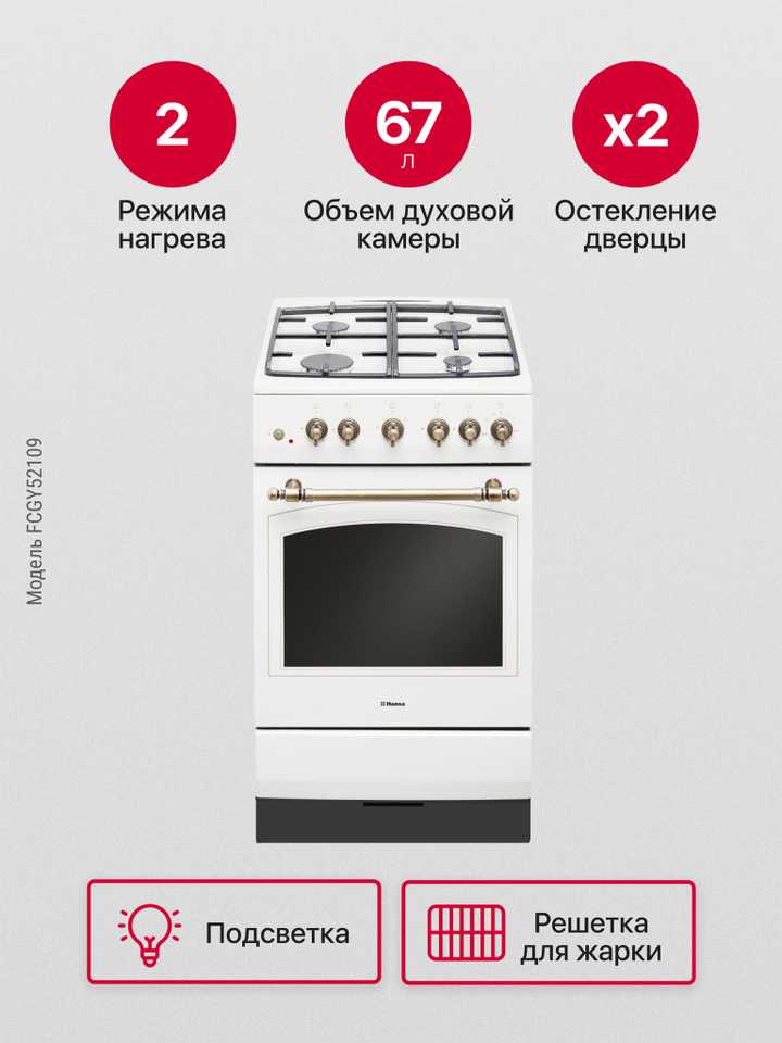 Газовая плита Hansa FCGY52109