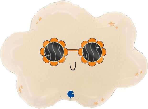 Г Шар (24''/61 см) Фигура, Стильное облако (БГ-30)