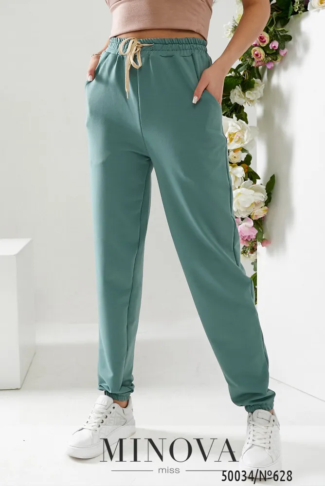 Брюки 628-фисташка Minova