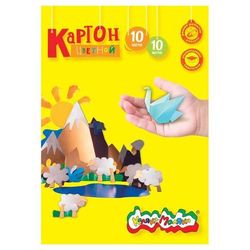 Картон цветной