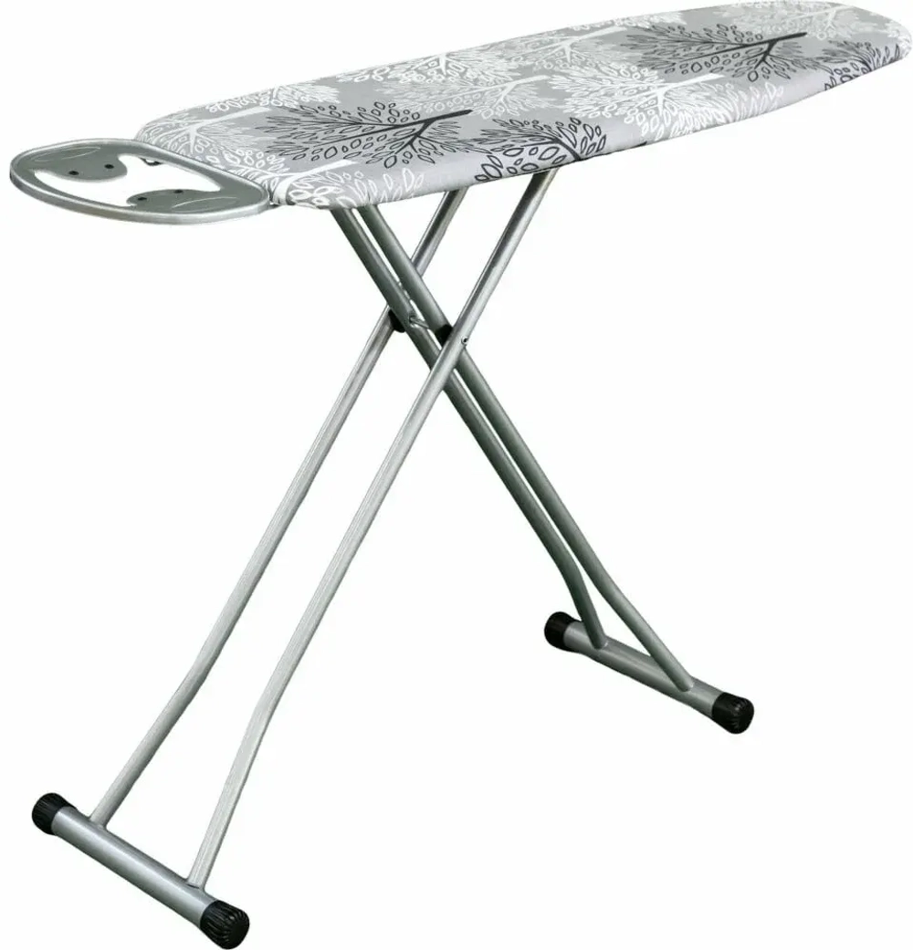 Доска гладильная "Элона серая" моноблок,шнур 2м,высота 70-90cm,пл.38x120  PERILLA