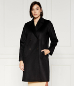 Хлопковое пальто Weekend MaxMara - черный(250160526)