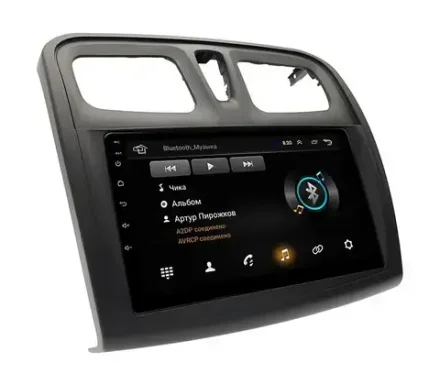 Магнитола для Renault Sandero 2015+ - Vaycar VA63-2175 на Android 13, 8-ядер, 2Гб-32Гб, 4G SIM-слот