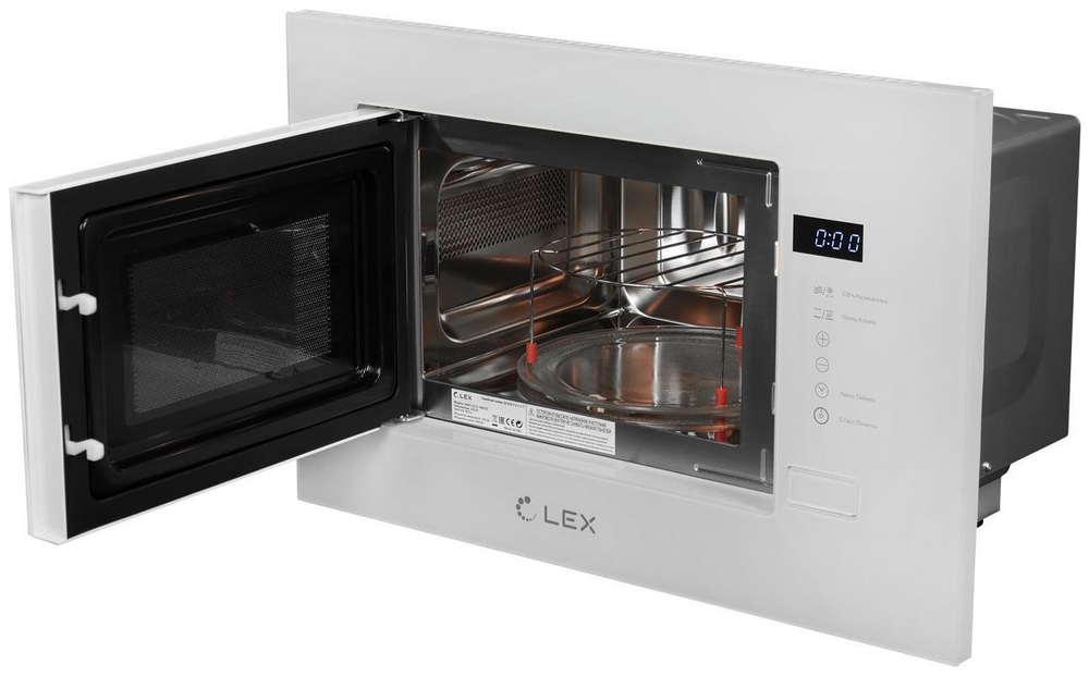 Встраиваемая микроволновая печь СВЧ LEX BIMO 20.01 WHITE