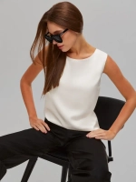 Топ шелковый вечерний