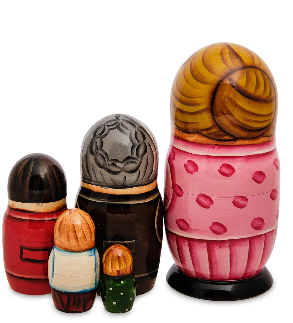 Народные промыслы МР-24/ 88-K Матрешка 5м «Профессия»