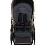 Детская коляска Roan Bass Next Кожа 2.0 2 в 1 BNL/71/2 Cappucino/Black/ руч.Коричневый