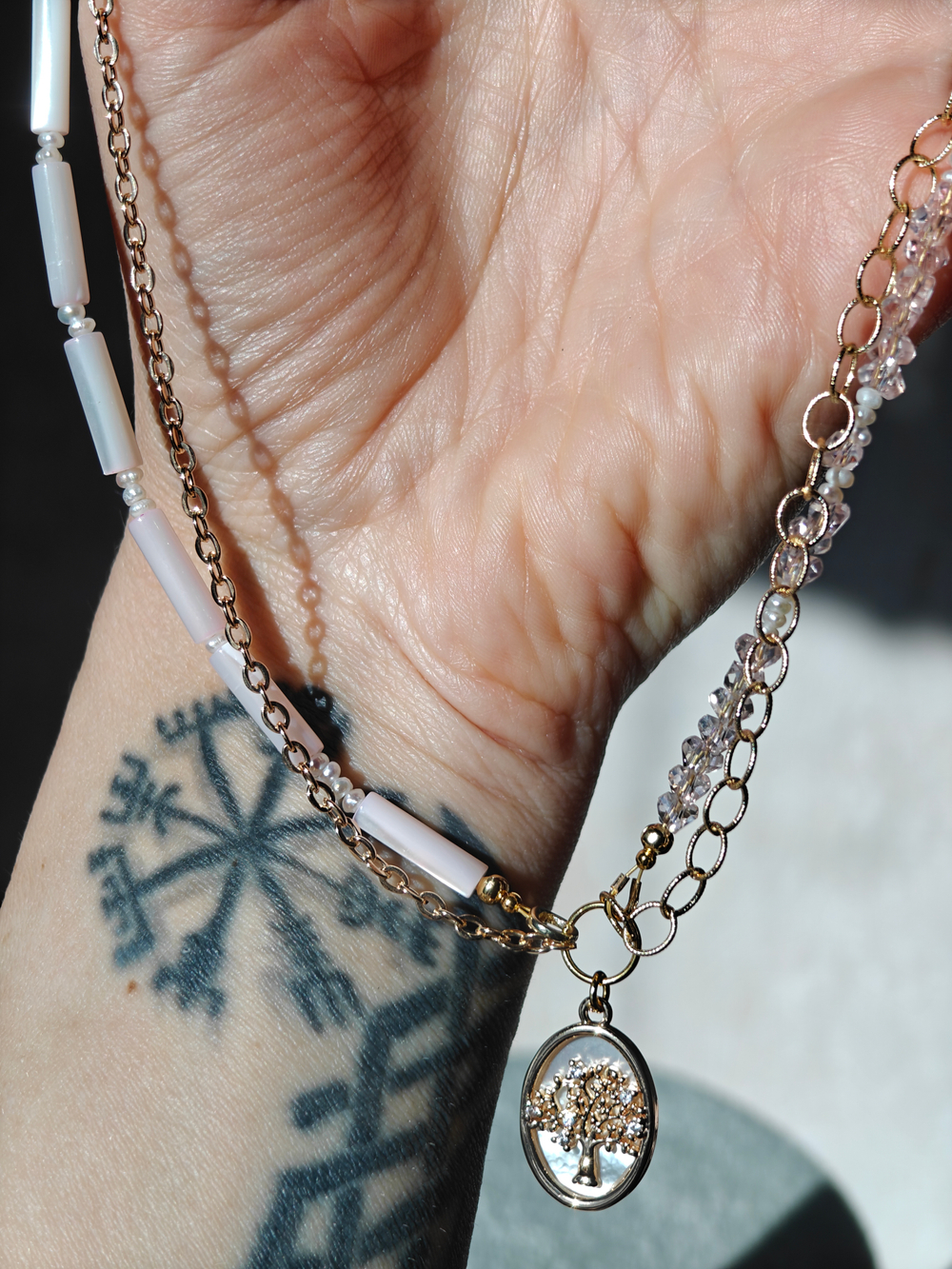 Чокер "Тихое цветение"