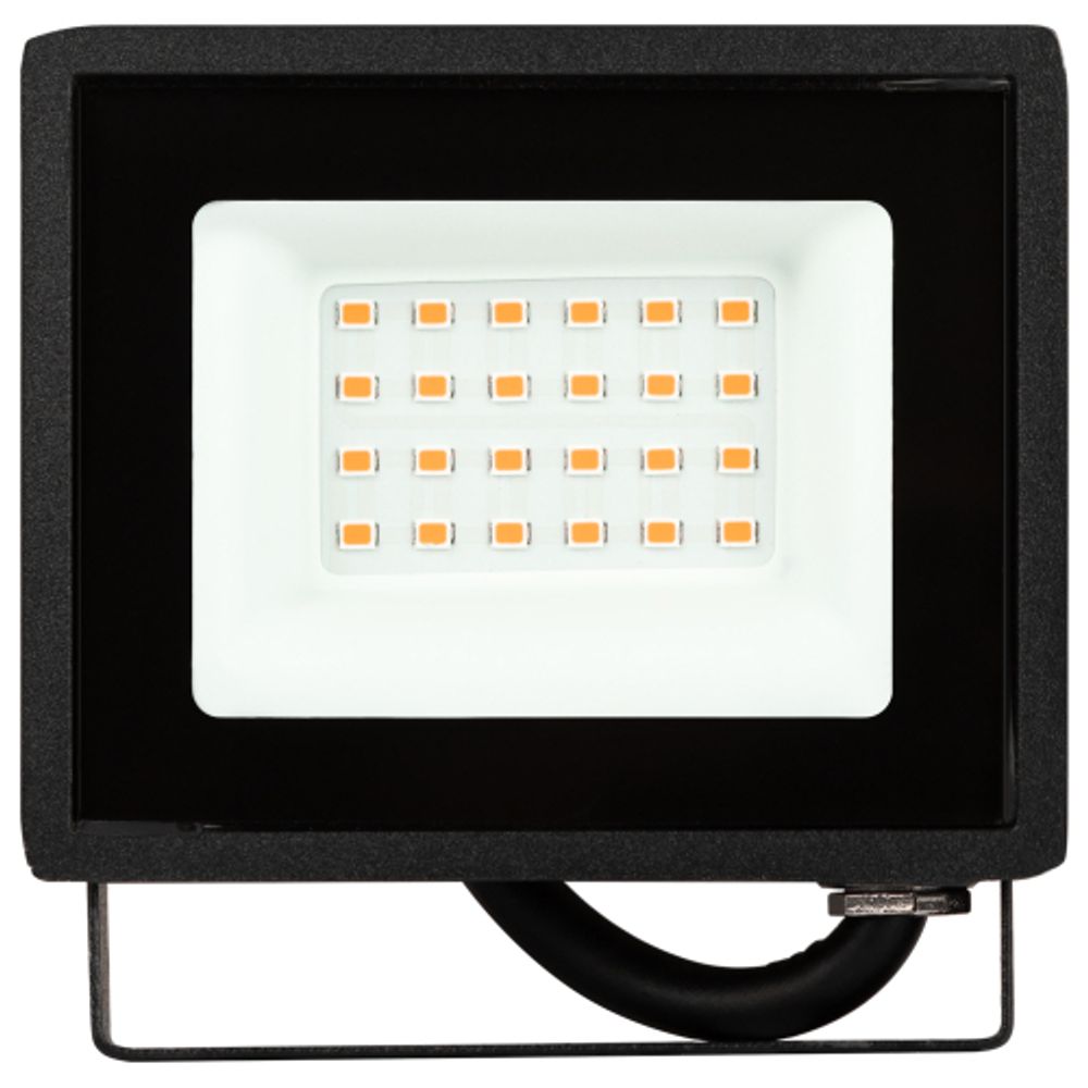 Прожектор светодиодный уличный ЭРА LPR-023-0-30K-020 20Вт 3000K 1600Лм IP65