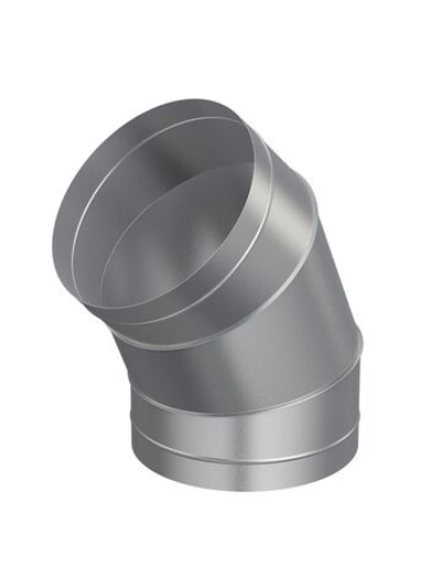 Отвод OTG D400 45° оцинк.сталь ERA PRO