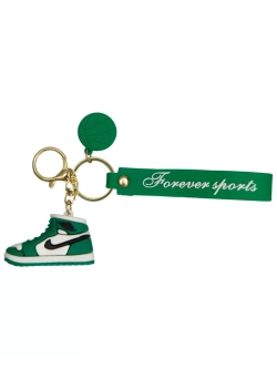 Брелок силиконовый Кроссовок Nike Jordan для ключей