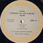 Виниловая пластинка Дворжак - Симфония № 8 / Брамс - Академическая увертюра LP