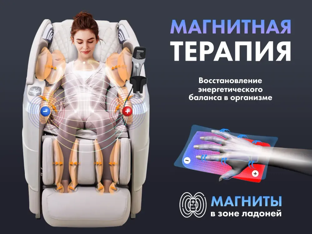 Массажное кресло FUJIMO 氣 FLEXOR F500 Grey