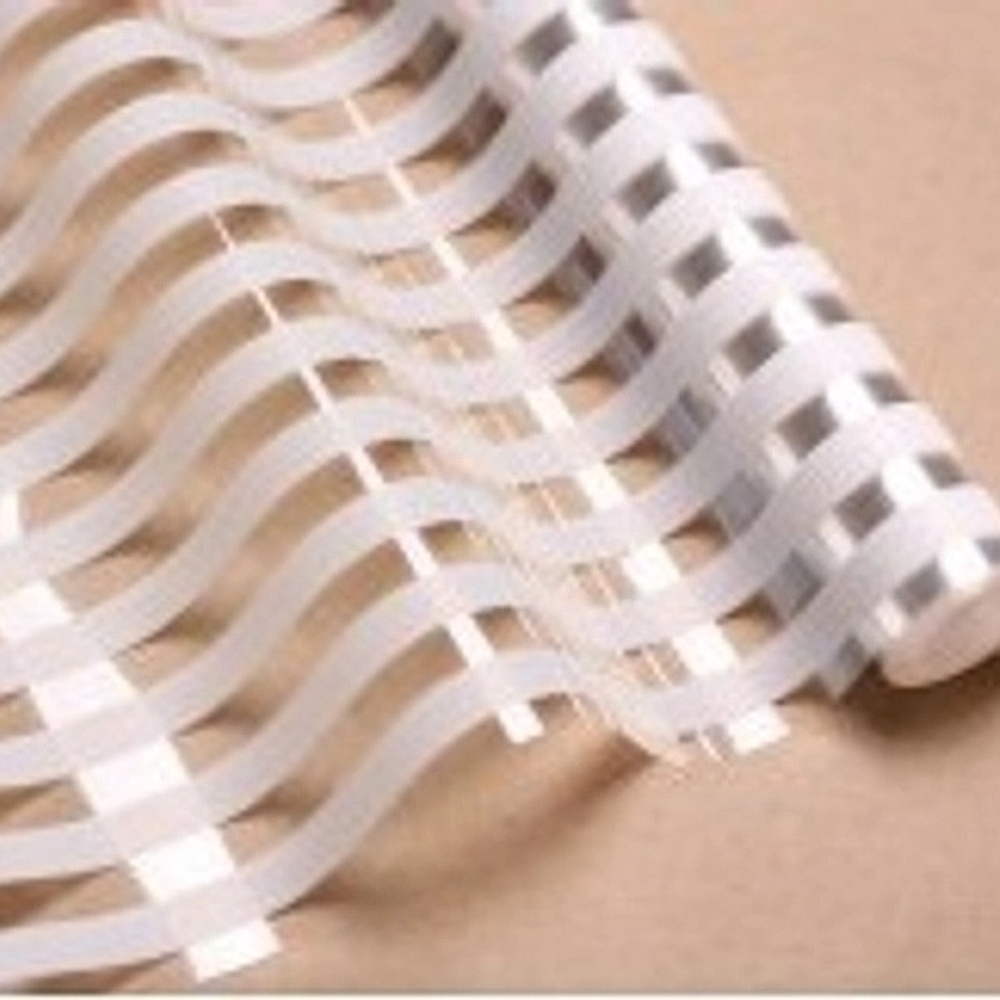 Пленка прозрачная "Полоски" (10м)