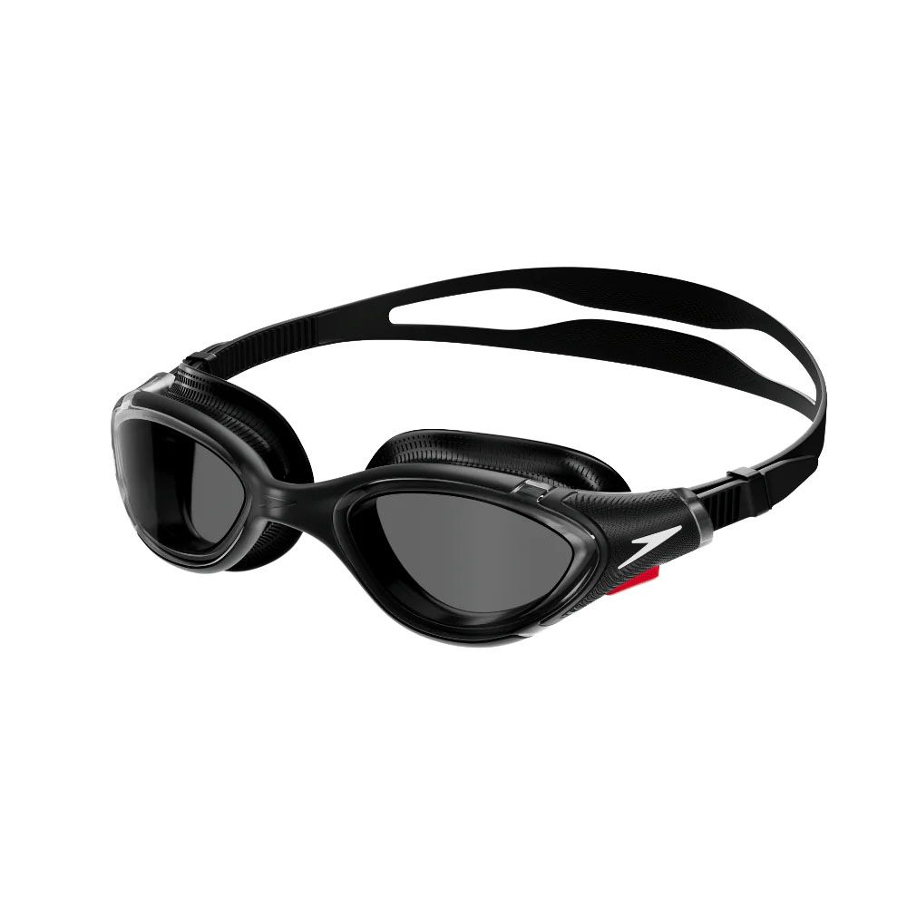 Очки для плав. SPEEDO Biofuse 2.0, 8-00233214501, ДЫМЧАТЫЕ линзы, черная оправа