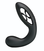 Анальный вибратор Flexible Fabulous Vibration Frequency B (Цвет: черный)