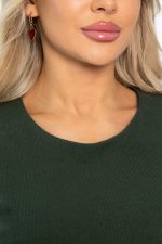 Платье трикотажное Уютный вечер (хаки) П14359-25М LT Collection